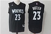 Minnesota Timberwolves #23 Jimmy Butler Black Swingman Jersey,baseball caps,new era cap wholesale,wholesale hats